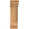 Ekena Millwork Traditional Traditional Smooth Bracket w/ Offset Brace, Western Red Cedar, 5 1/2"W x 16"D x 20"H BKT0604X16X20TRA01SWR - alternate 2